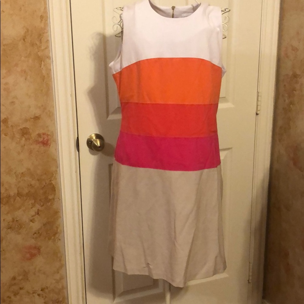 Women’s Calvin Klein sleeveless lined dress